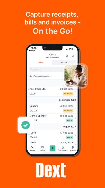 Dext: Expense Tracker App