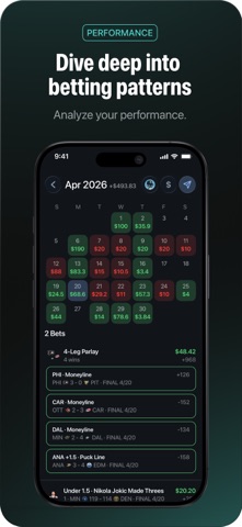 Pikkit: Sports Betting Tracker iPhone screenshot 3