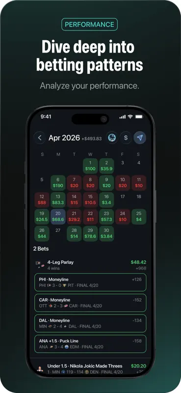 Pikkit: Sports Betting Tracker screenshot 3 of 9