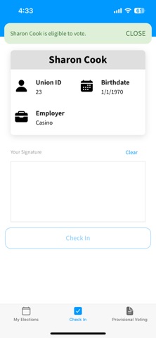 App screenshot