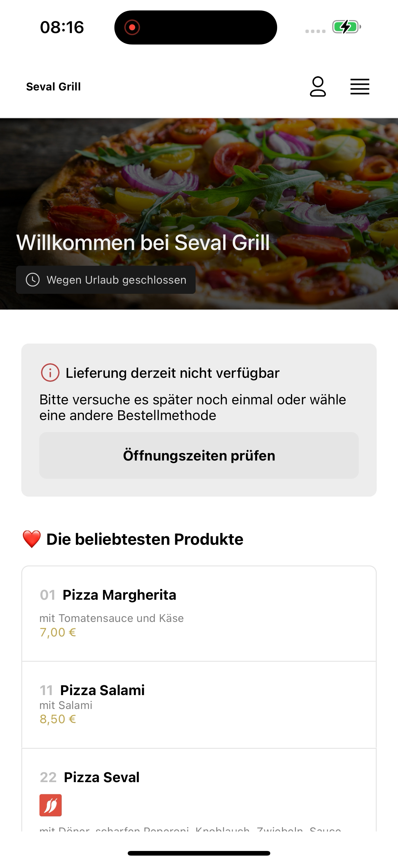 Seval Grill screenshot 3
