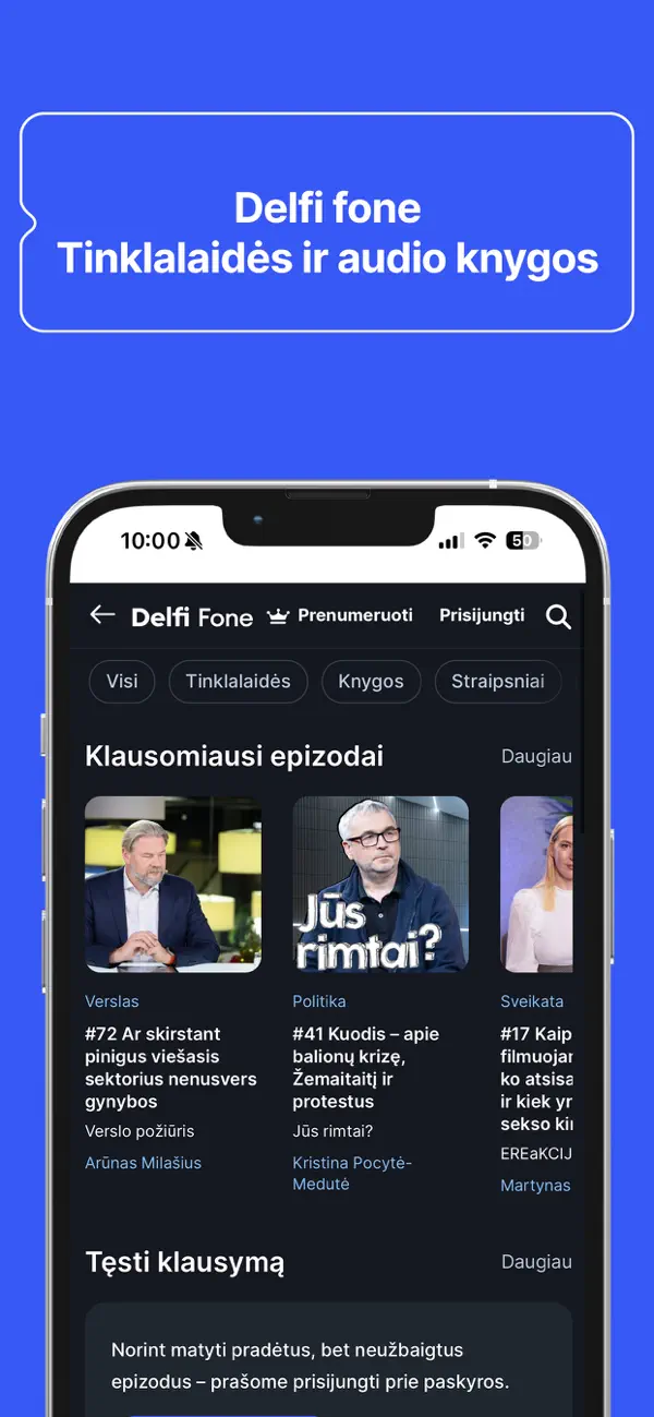 Screenshot #2 pour www.delfi.lt