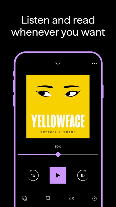Screenshot #2 pour BookBeat: Audiobooks & E-books