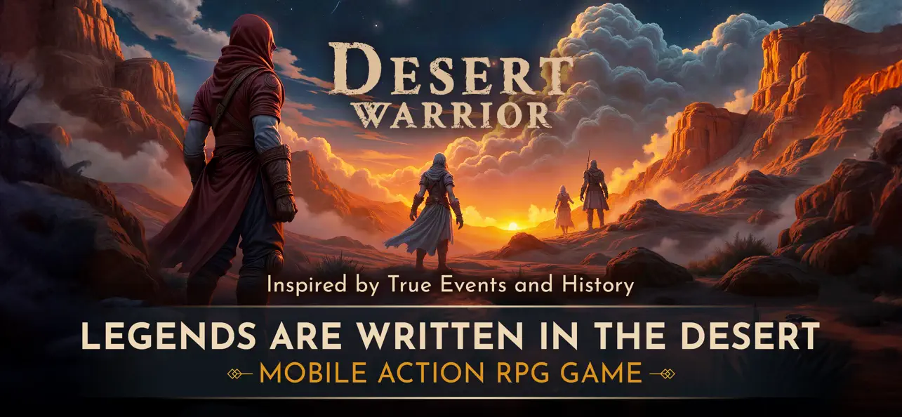 Desert Warrior RPG iOS Mod IPA screenshot 1 - iOS game interface