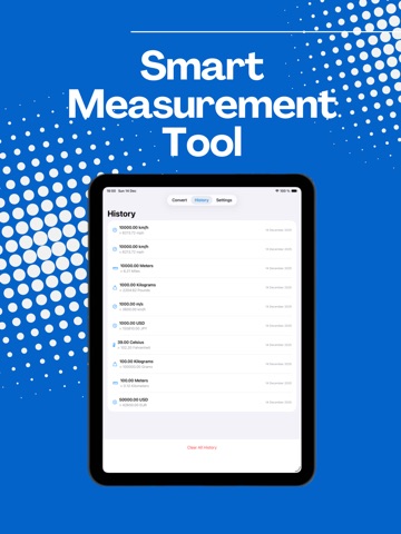 Unit Converter: Measure Fast iPad screenshot