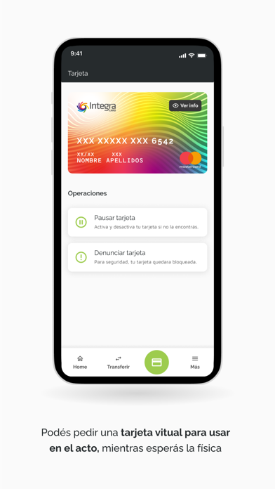 Integracard iPhone screenshot 4 - Finance app