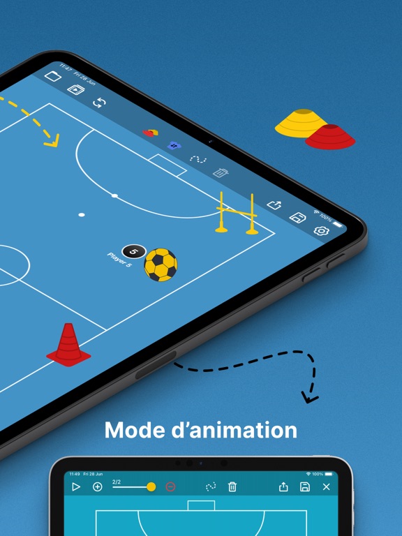 Screenshot #5 pour Planche Tactique: Futsal