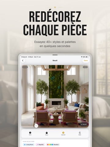 Interior AI - Home Design iPad screenshot 2