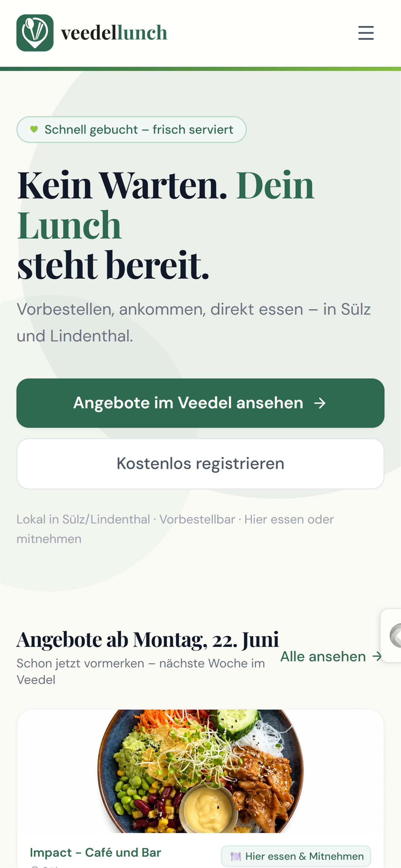Veedellunch screenshot 4