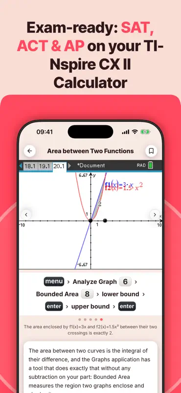 TI Nspire Graphing Calculator screenshot 6 of 6