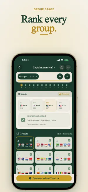 WC Predictor 2026 iPhone screenshot 2