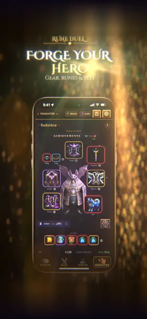 Rune Duel: Dark Match 3 RPG screenshot 3