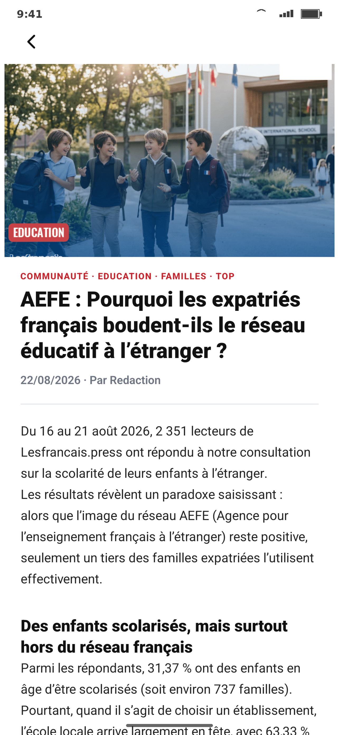 Lesfrancais.press screenshot 2