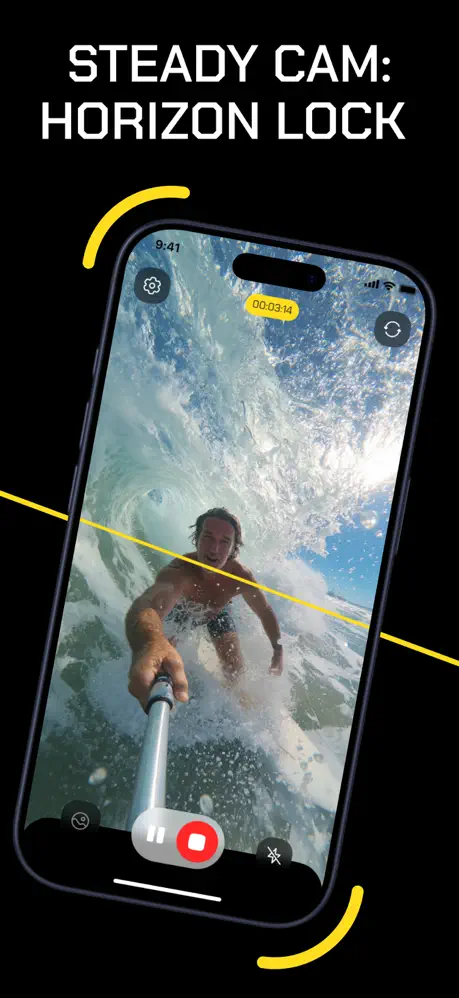 Steady Cam: Horizon Lock 拍摄稳定器应用截图