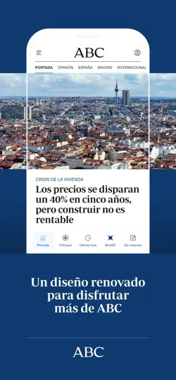 Captura de pantalla de Diario ABC en iPhone 1