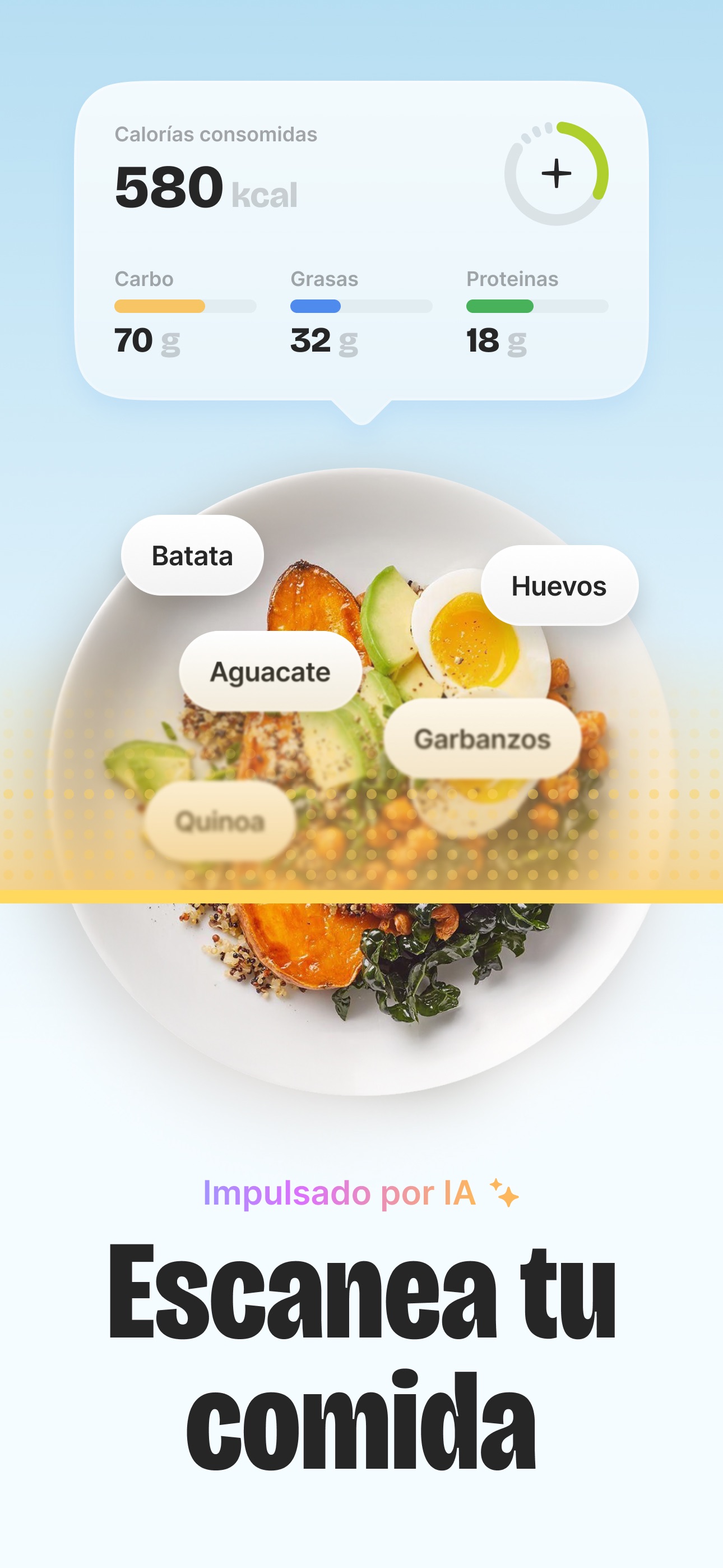 Screenshot 2 of BitePal: Contador de Calorias