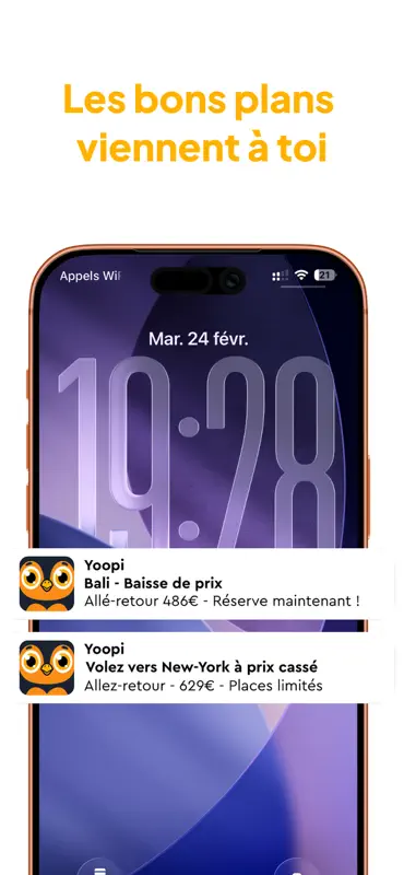 Yoopi – Alertes Vols Pas Chers screenshot 4 of 4