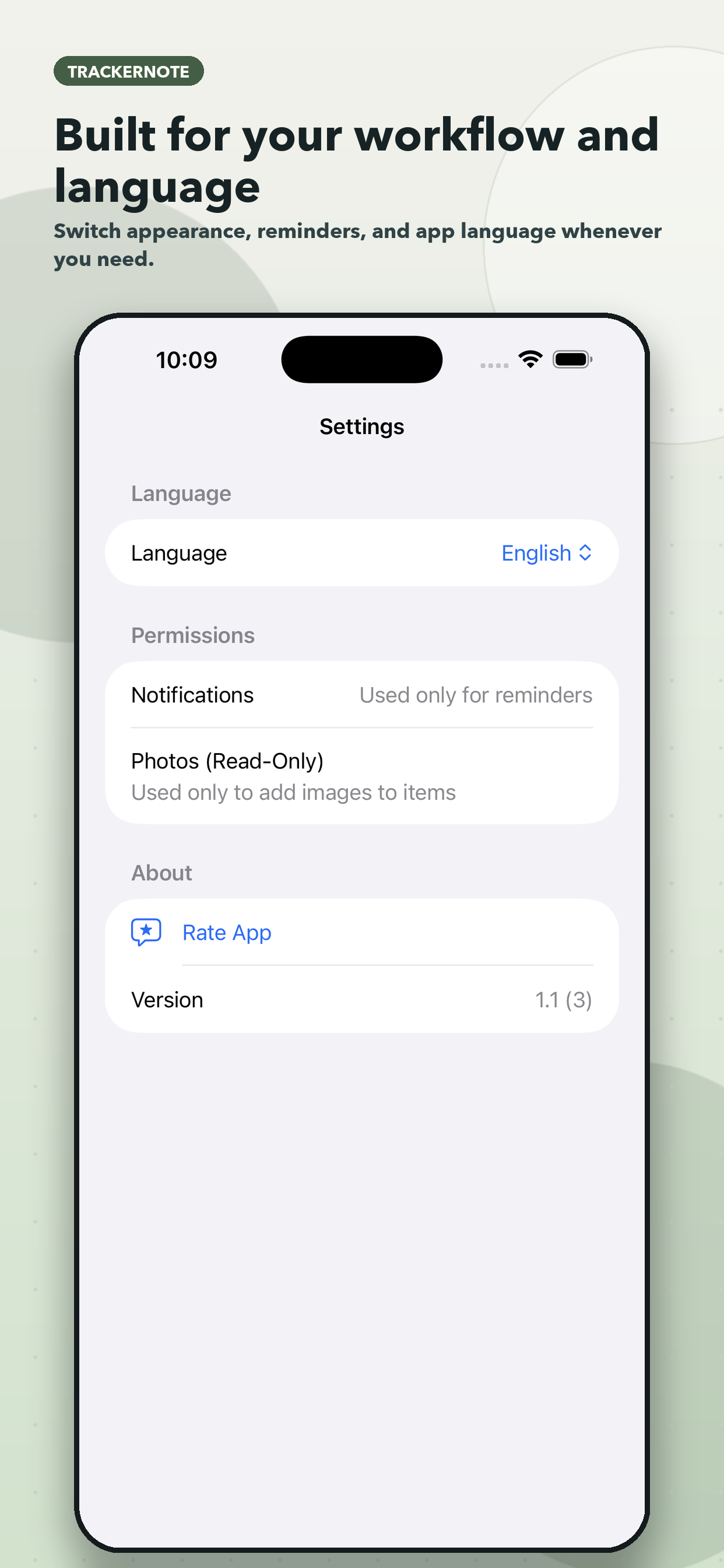 Tracker Note screenshot 4