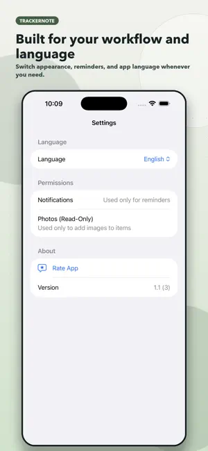 Tracker Note screenshot 4