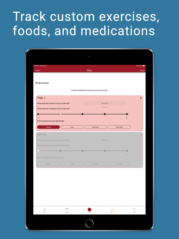 Phendo iPad screenshot 4 - Health & Fitness app