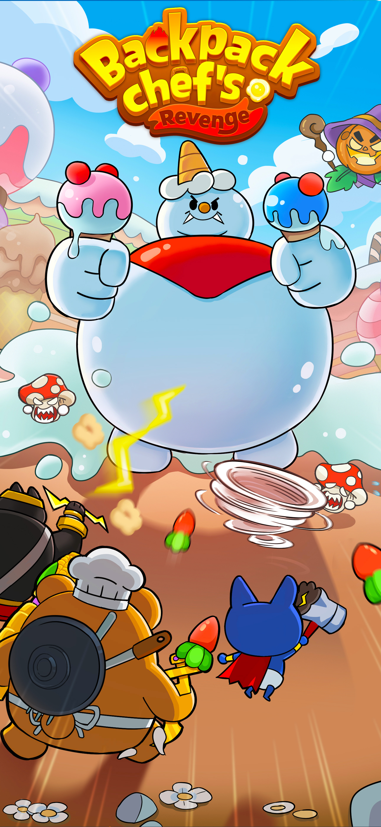Backpack chef's Revenge