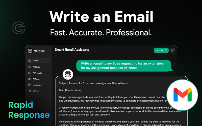 AI Chatbot • Chat AI Assistant Screenshot