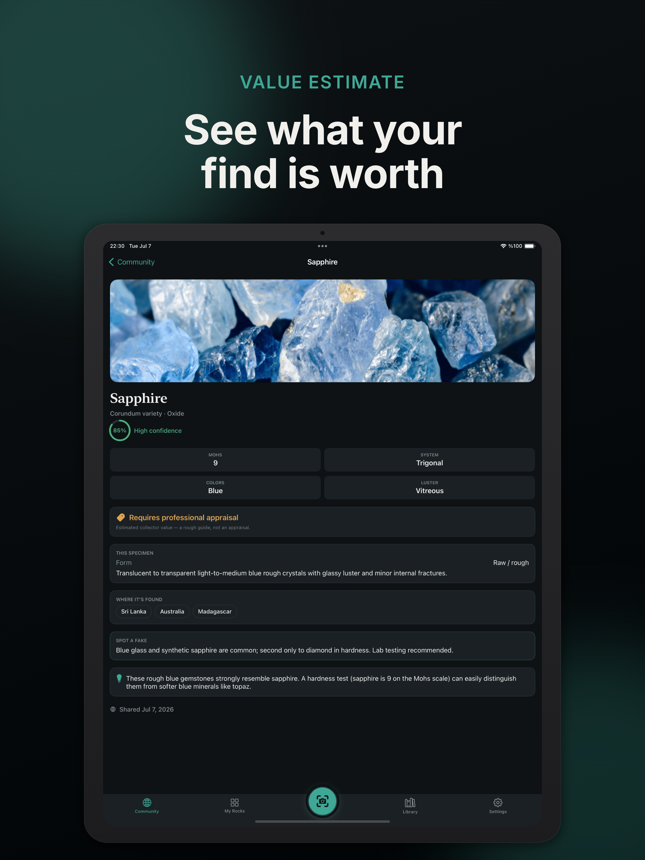 Rock ID: Gem & Crystal Scanner screenshot 9