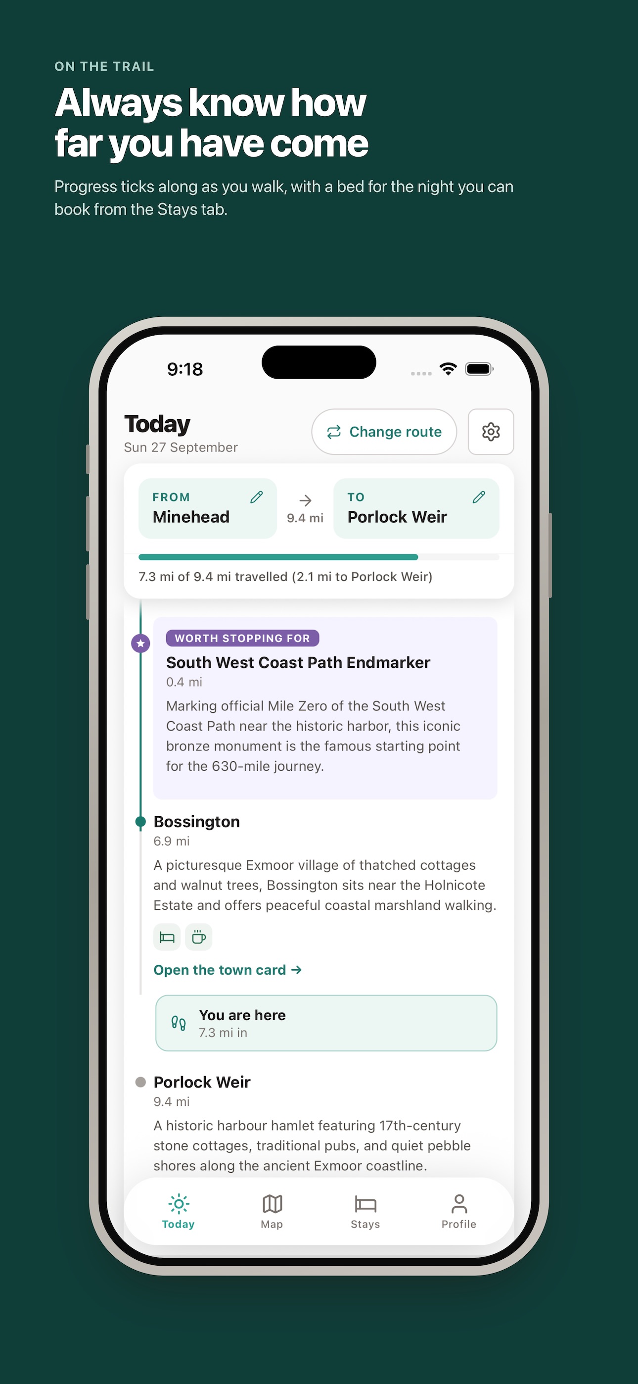 Screenshot 3 of South West Coast Path Guide