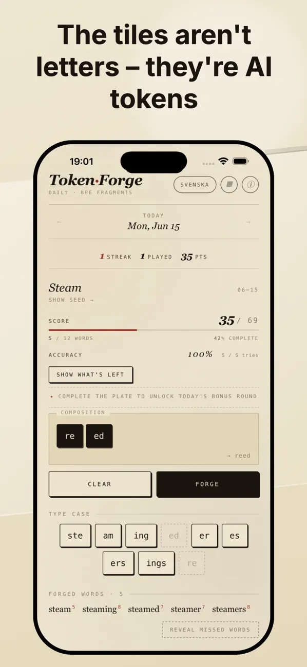 Screenshot #3 pour Token Forge