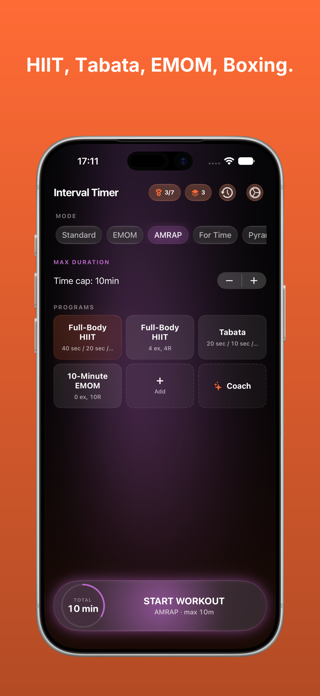 Interval-Workout-Timer Screenshot 2 of 7