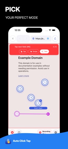 Auto Clicker Tap Tool iPhone screenshot