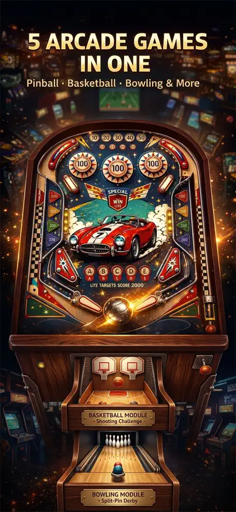 Vintage Sports Arcade 复古体育街机应用截图