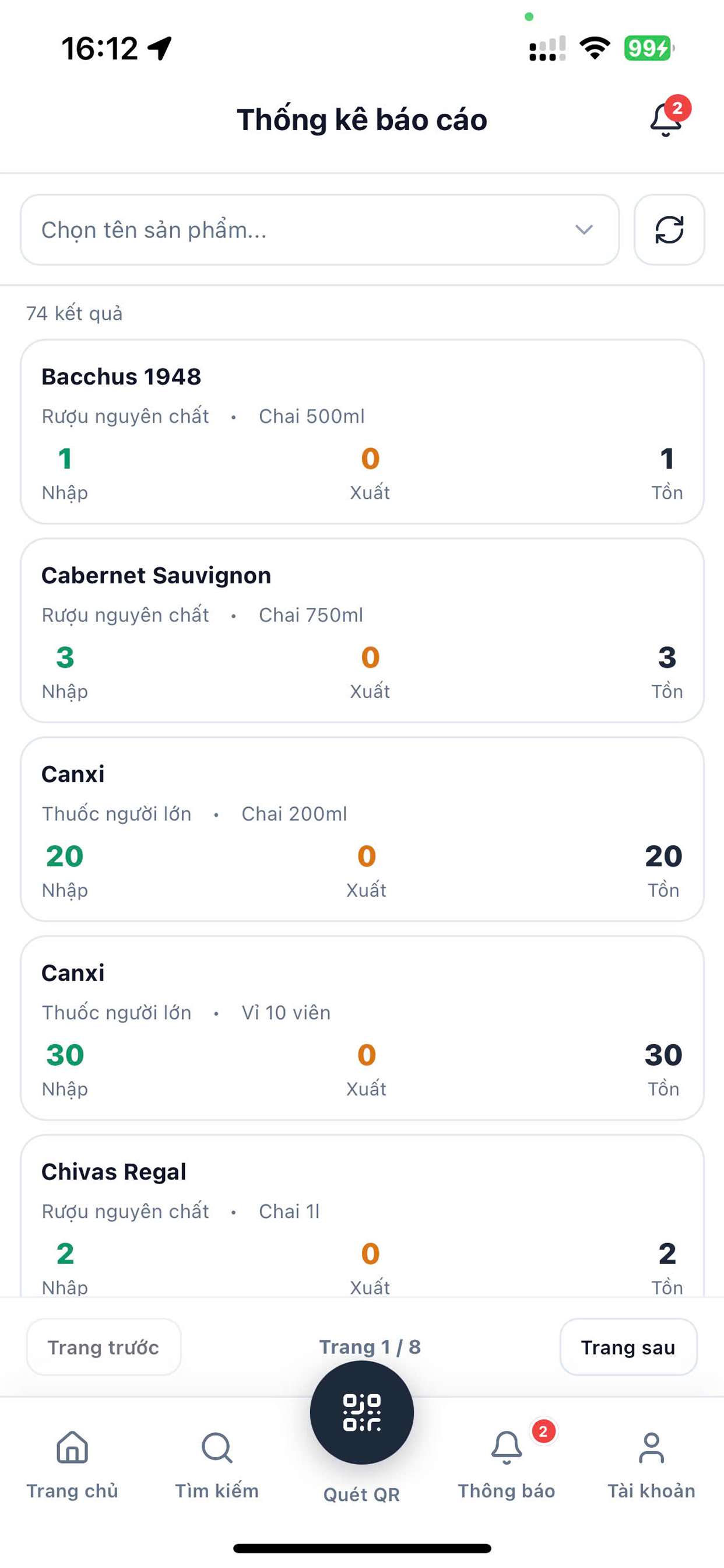 Quản lý tài sản gia đình screenshot 5