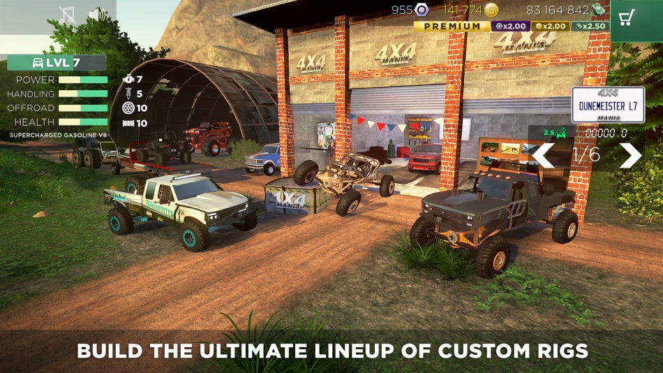 #1. 4x4 Mania (iOS) 由: Dually Games Ltd