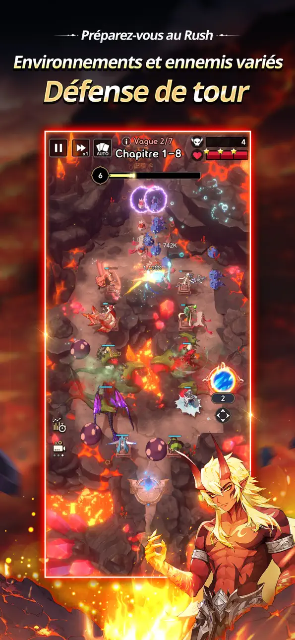 Summoners War: Rush iOS Mod IPA screenshot 5 - iOS game interface