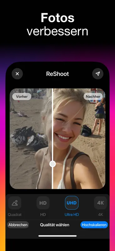 ReShoot: AI Face Photo Editor screenshot 5 of 9