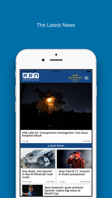 Screenshot #1 pour ARN News Centre