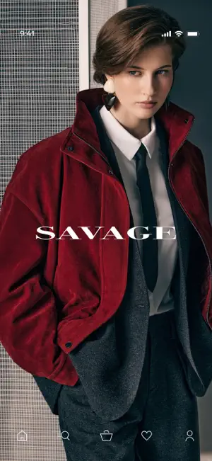 SAVAGE: онлайн-магазин screenshot 1
