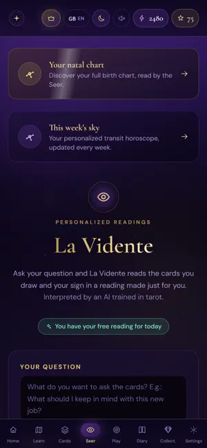 Arcana: Learn Tarot Cards screenshot 4
