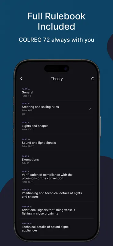 COLREG 72: safety at sea screenshot 9 of 10