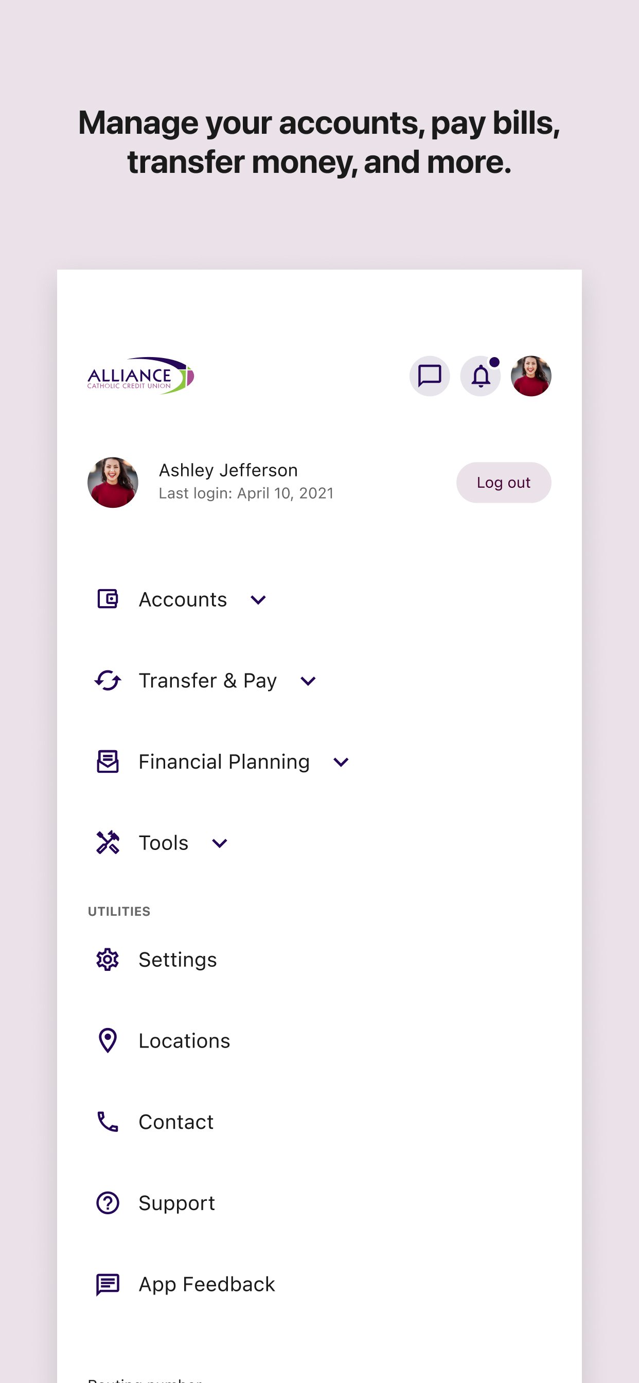 Alliance Catholic Credit Union screenshot 5