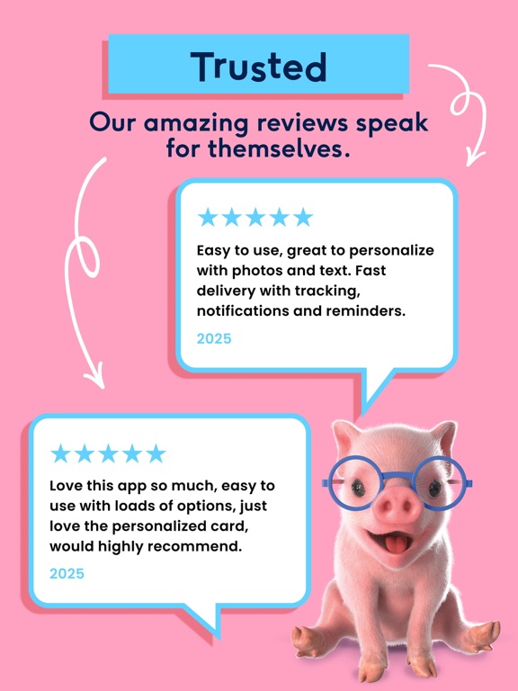 Moonpig: Birthday Cards iPad screenshot 9 - Shopping app