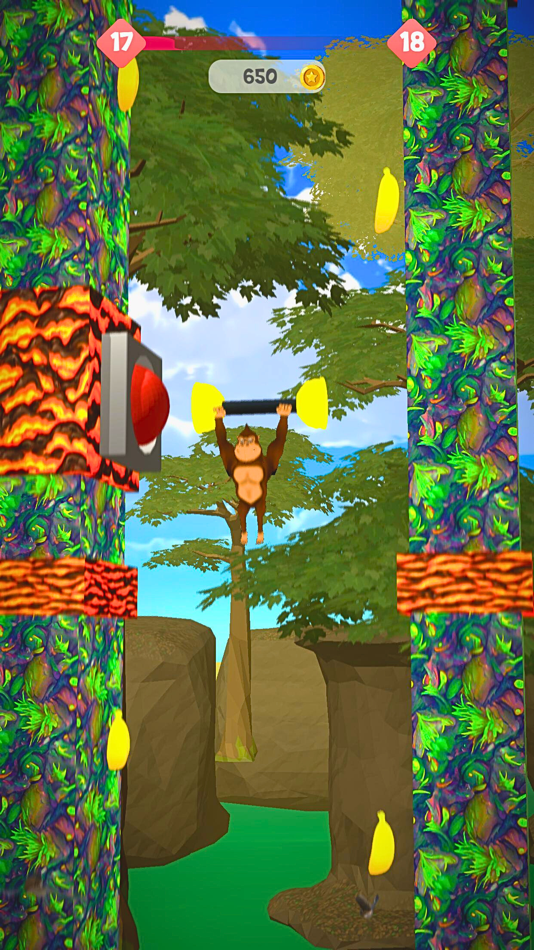 #4. Monkey Banana Drop Jungle game (iOS) Podle: Mayank Bhoria