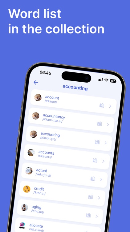 Learn English words with Ronda