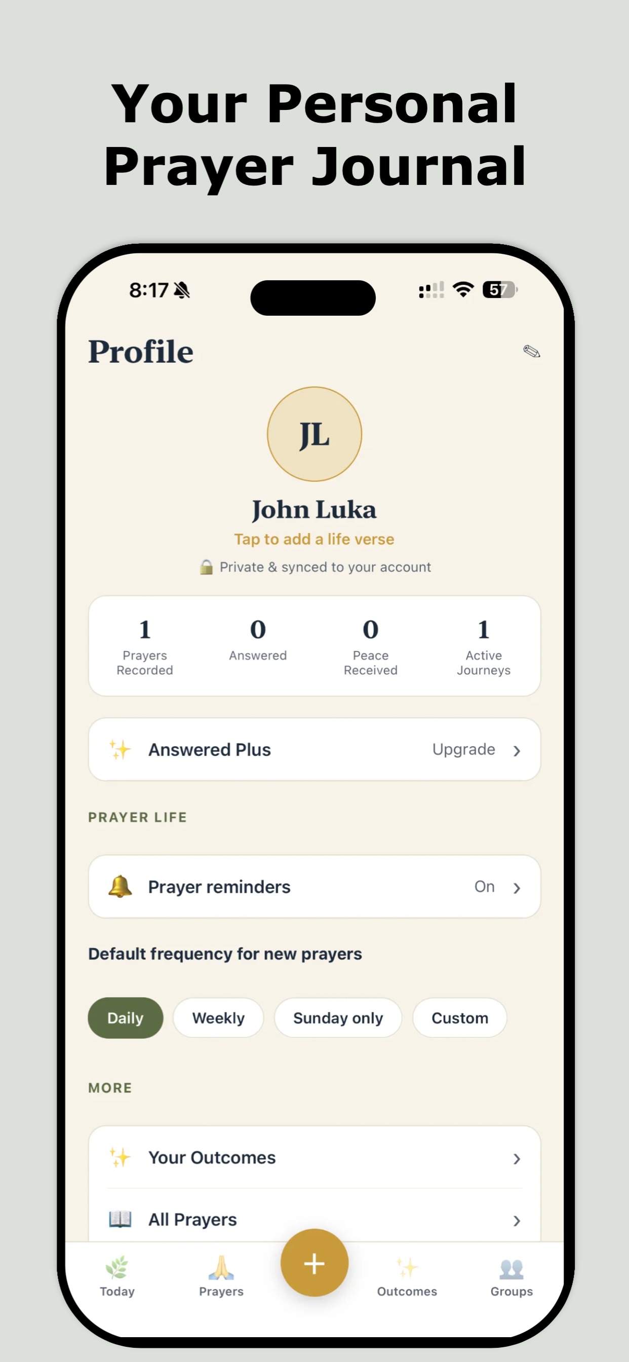 Answered: Prayer Journal screenshot 10