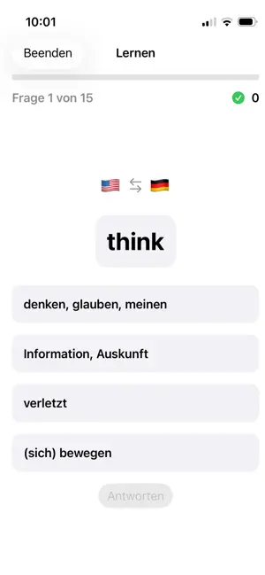 Vokabelhero screenshot 2