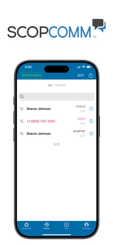 SCOPCOMM Screenshot 1 of 4