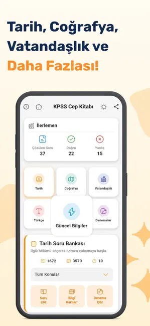 KPSS Cep Kitabı iPhone screenshot 2