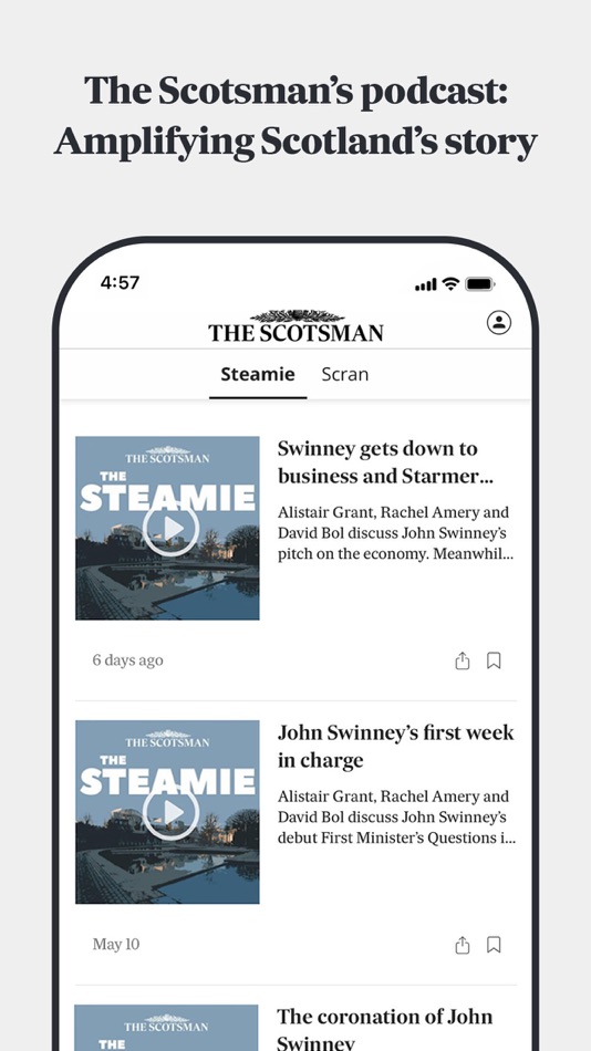 #7. The Scotsman Newspaper (iOS) 由: National World Publishing Limited