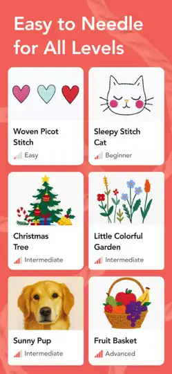 Captura de pantalla de StitchPal - Embroidery Guides en iPhone 1